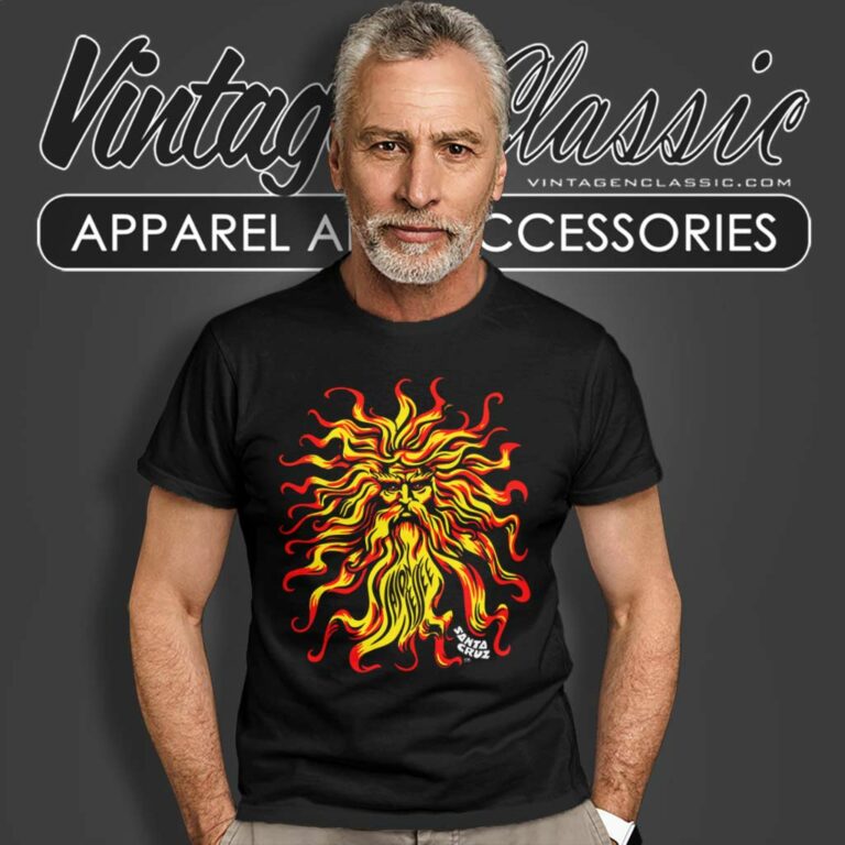 Santa Cruz Jason Jessee Sun T Shirt Santa Cruz Jason Jessee Sun T Shirt