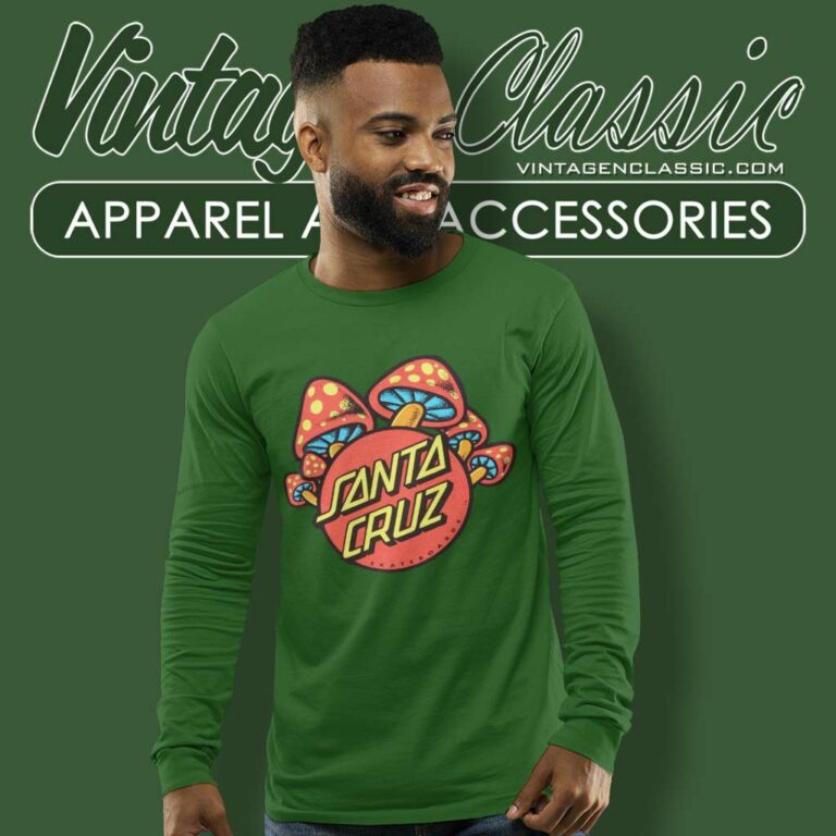 Santa Cruz Mushroom Polka Dot Long Sleeve Tee Santa Cruz Mushroom Polka Dot Long Sleeve Tee