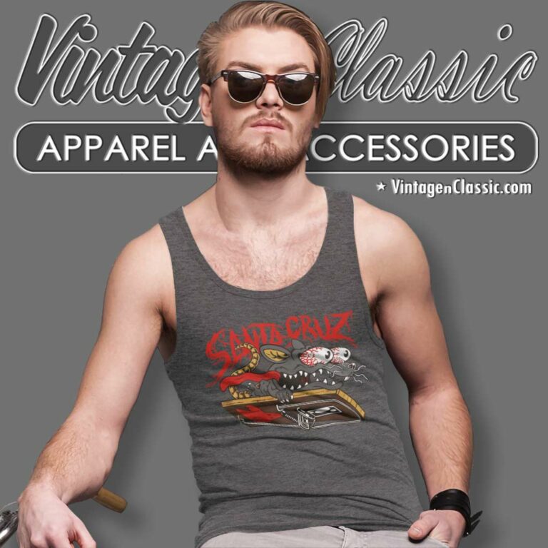 Santa Cruz Rat Slasher Tank Top Racerback Santa Cruz Rat Slasher Tank Top Racerback