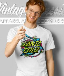 Santa Cruz Shark Dot Shirt 4 Santa Cruz Shark Dot T Shirt