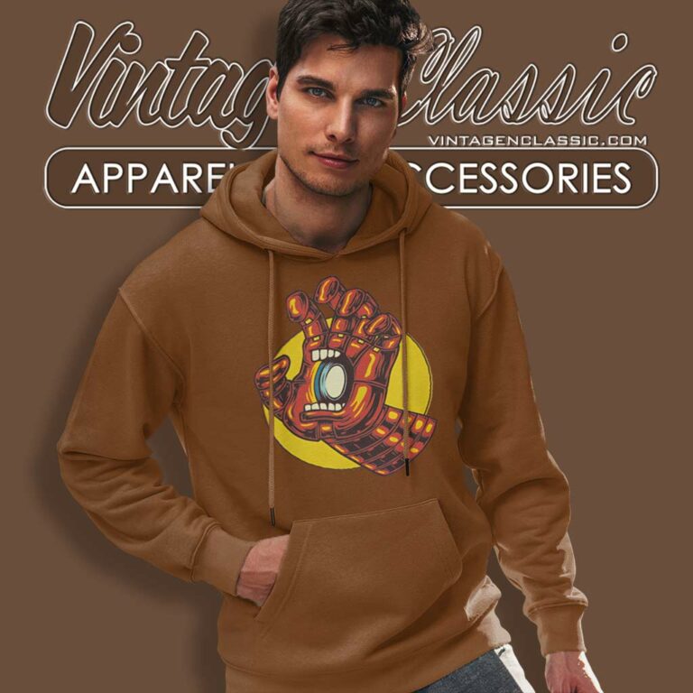 Santa Cruz X Iron Man Marvel Hoodie Santa Cruz X Iron Man Marvel Hoodie