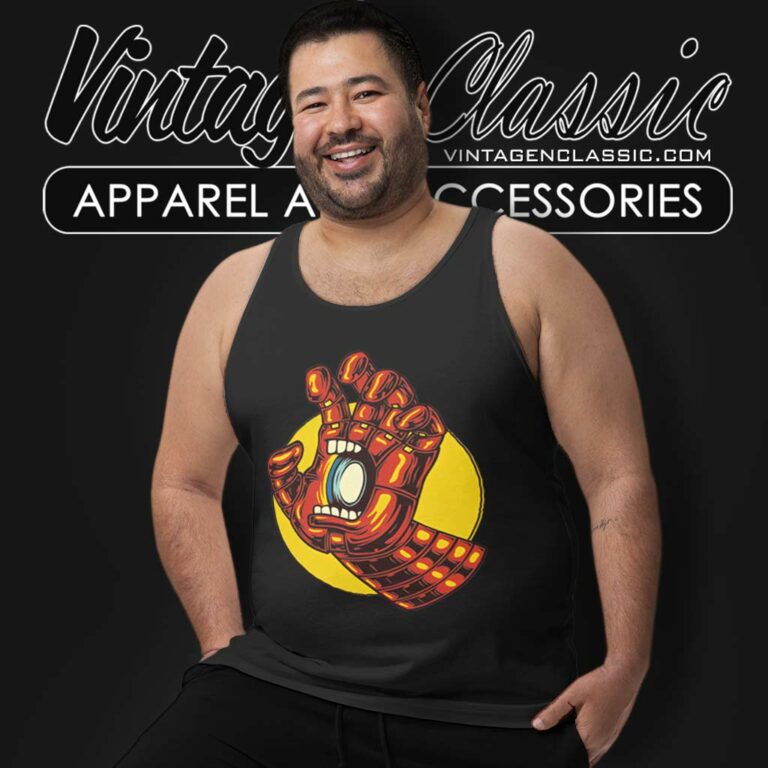 Santa Cruz X Iron Man Marvel Tank Top Racerback Santa Cruz X Iron Man Marvel Tank Top Racerback