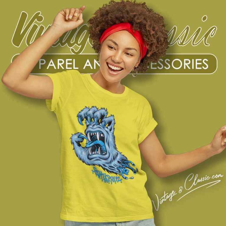 Santa Cruz Yeti Women TShirt Santa Cruz Yeti Women TShirt