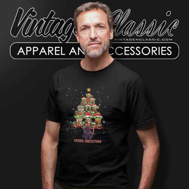 Santa Darth Vader And Baby Yoda Christmas Star Wars T Shirt Santa Darth Vader And Baby Yoda Christmas Star Wars T Shirt