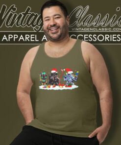 Santa Darth Vader Hockey Star War Christmas Shirt 4 Santa Darth Vader Hockey Star War Christmas Tank Top Racerback