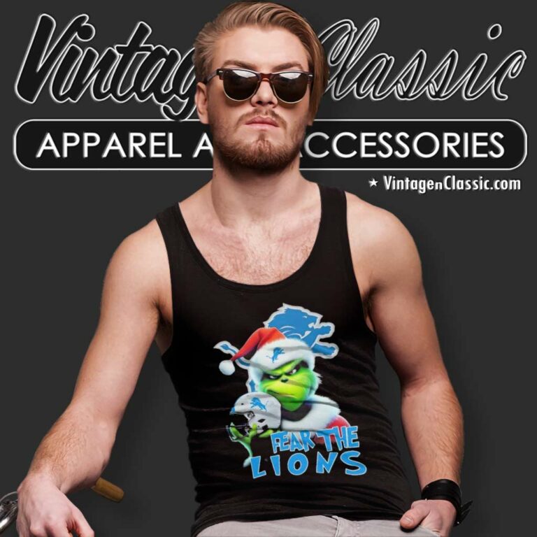 Santa Grinch Fear The Detroit Lions Christmas Tank Top Racerback 1 Santa Grinch Fear The Detroit Lions Christmas Tank Top Racerback 1
