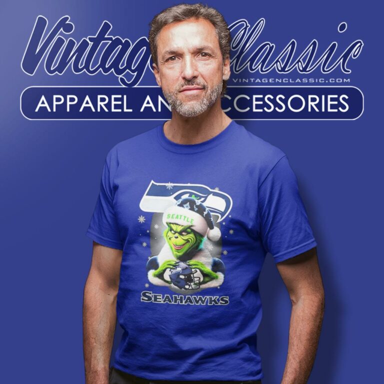 Santa Grinch Love Seattle Seahawks Christmas T Shirt Santa Grinch Love Seattle Seahawks Christmas T Shirt