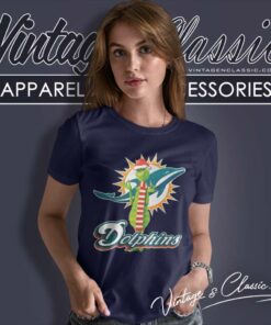 Santa Grinch Nhl Miami Dolphins Women TShirt