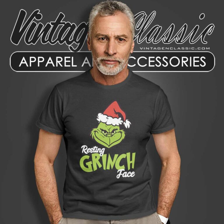 Santa Grinch Resting Grinch Face Christmas T Shirt 1 Santa Grinch Resting Grinch Face Christmas T Shirt 1