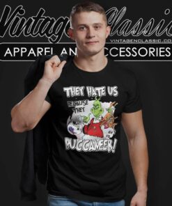 Buccaneers Santa Grinch They Hate Us Because They Aint Us Shirt 6 Santa Grinch They Hate Us Because They Aint Us Buccaneers T Shirt