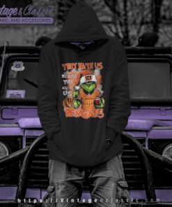 Santa Grinch They Hate Us Because They Aint Us Cincinnati Bengals Shirt Hoodie