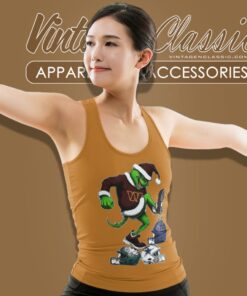 Santa Grinch Washington Commanders Stomp On Nfl Teams Christmas Shirt 5 Santa Grinch Washington Commanders Stomp On Nfl Teams Christmas Tank Top Racerback