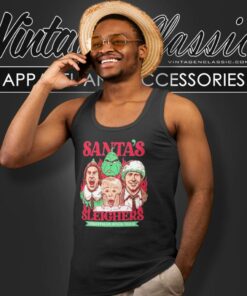 Santa Sleighers Christmas Rock Tour Home Alone Shirt 4 Santa Sleighers Christmas Rock Tour Home Alone Tank Top Racerback