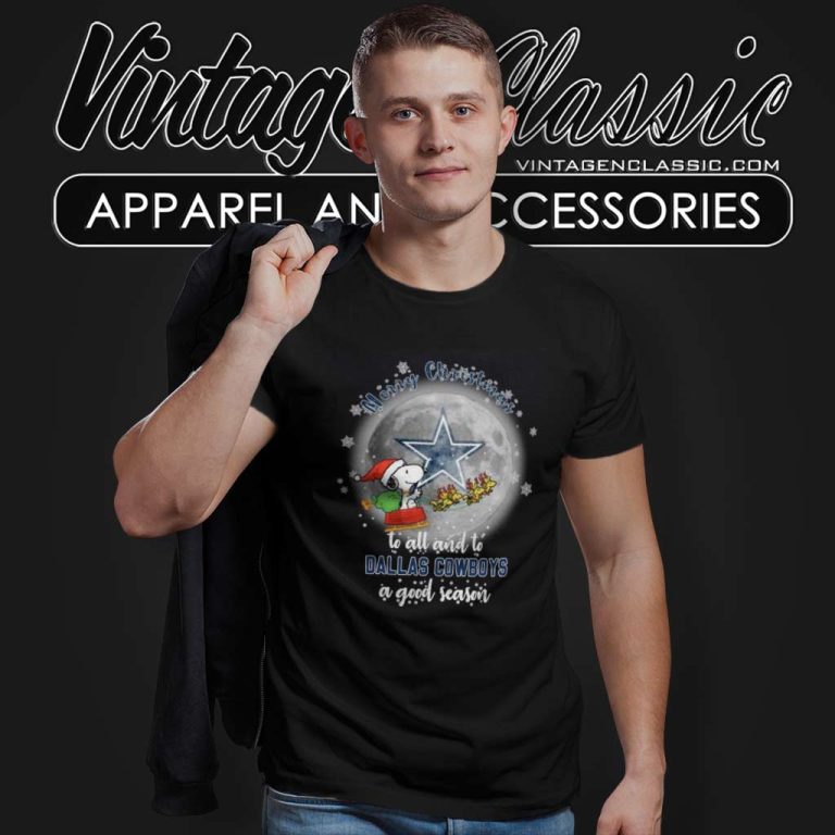 Santa Snoopy To All And To Cowboys A Good Season T Shirt Santa Snoopy To All And To Cowboys A Good Season T Shirt