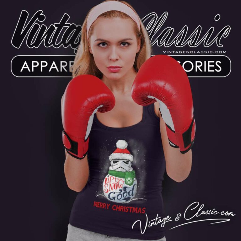 Santa Stormtrooper Up To Snow Good Christmas Tank Top Racerback Santa Stormtrooper Up To Snow Good Christmas Tank Top Racerback