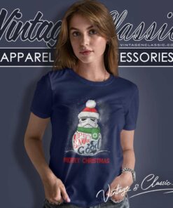 Santa Stormtrooper Up To Snow Good Christmas Women TShirt