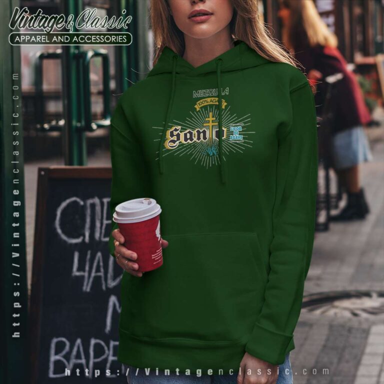 Santo Puro Mezquila Tequila Hoodie Santo Puro Mezquila Tequila Hoodie