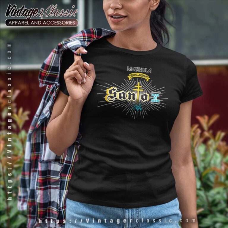 Santo Puro Mezquila Tequila Women TShirt Santo Puro Mezquila Tequila Women TShirt
