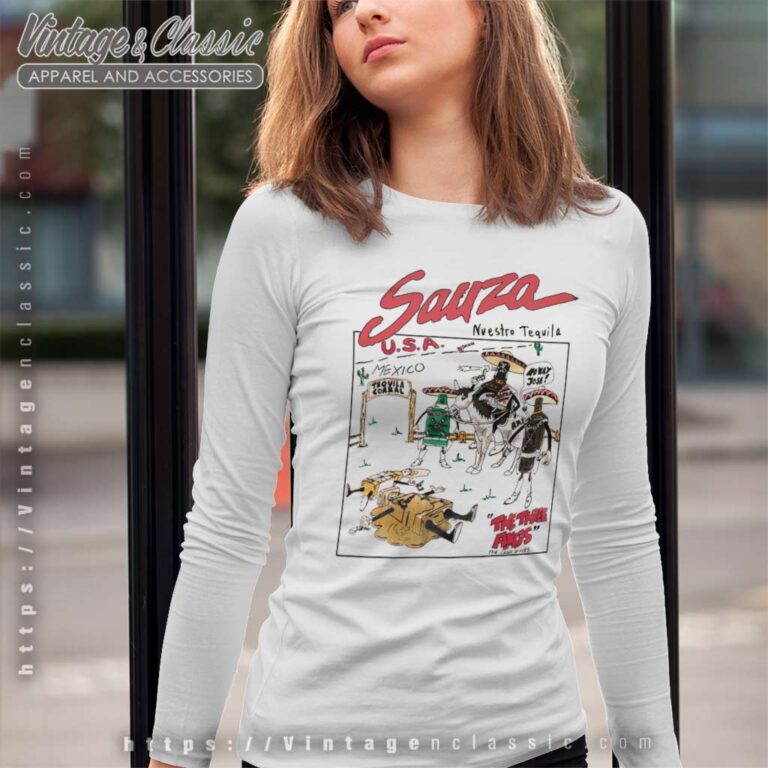 Sauza Nuestro Tequila Usa Mexico Long Sleeve Tee Sauza Nuestro Tequila Usa Mexico Long Sleeve Tee