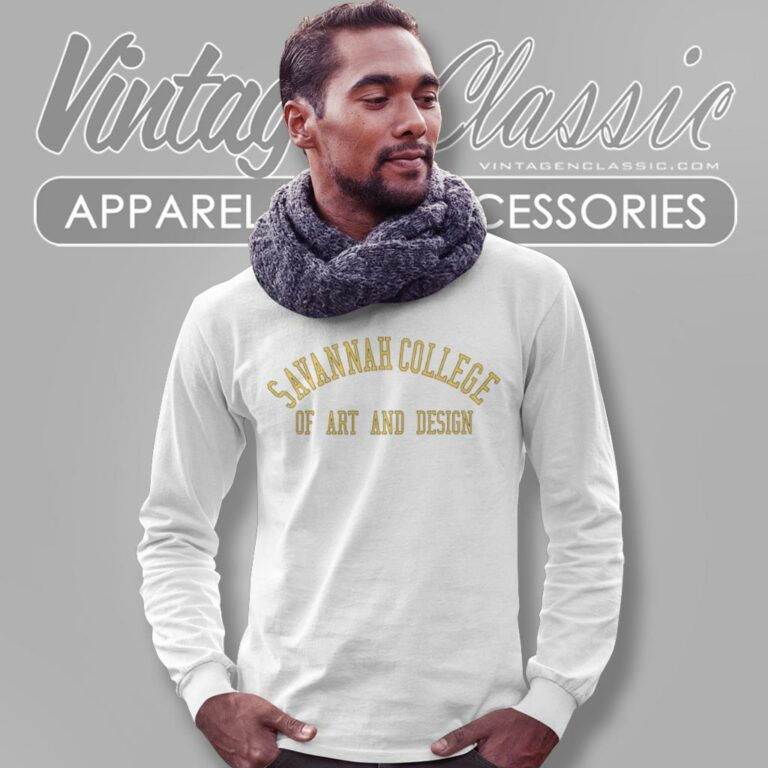 Savannah College Of Art And Design Long Sleeve Tee Savannah College Of Art And Design Long Sleeve Tee