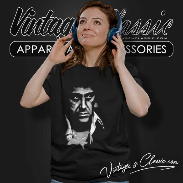 Scarface Antonio Tony Montana Al Pacino Women TShirt Scarface Antonio Tony Montana Al Pacino Women TShirt