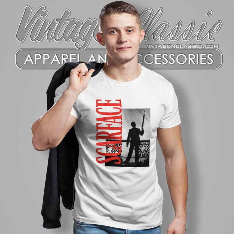 Scarface Red Logo T Shirt Scarface Red Logo T Shirt