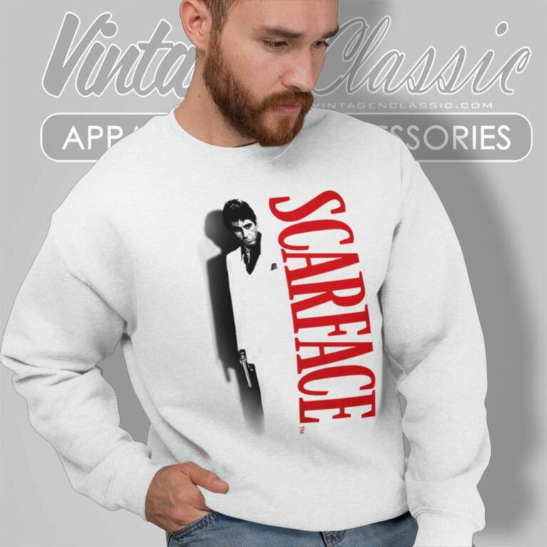 Scarface Shadow Gun Sweatshirt Scarface Shadow Gun Sweatshirt