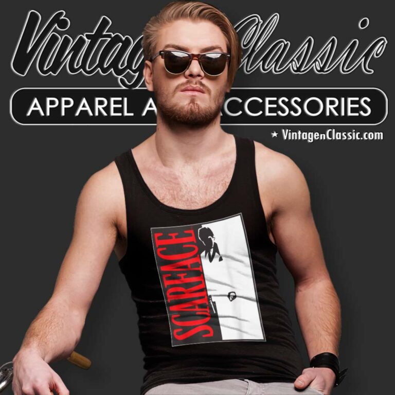 Scarface Shirt 1983 Crime Drama Film Tank Top Racerback Scarface Shirt 1983 Crime Drama Film Tank Top Racerback