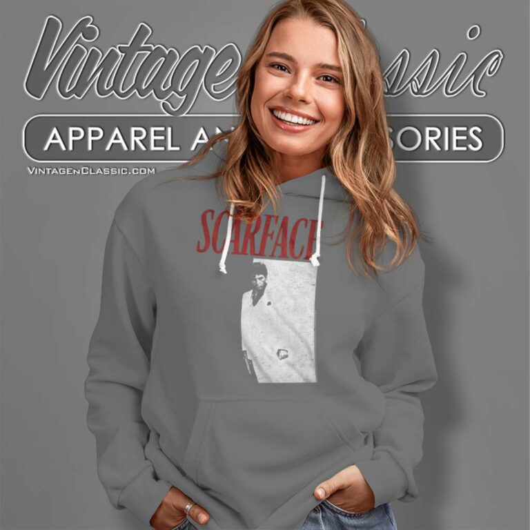 Scarface Shirt Tony Montana Scarface 1983 Film Hoodie Scarface Shirt Tony Montana Scarface 1983 Film Hoodie