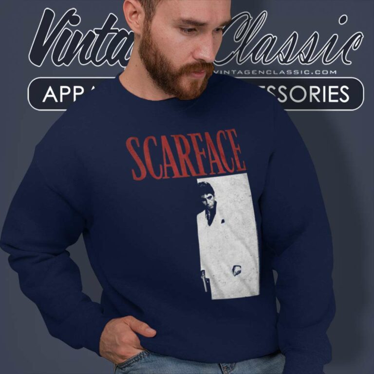 Scarface Shirt Tony Montana Scarface 1983 Film Sweatshirt Scarface Shirt Tony Montana Scarface 1983 Film Sweatshirt