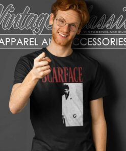 Scarface Shirt Tony Montana Scarface 1983 Film T Shirt