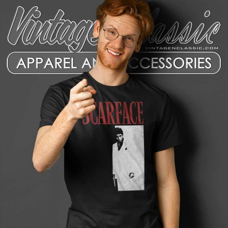 Scarface Shirt Tony Montana Scarface 1983 Film T Shirt Scarface Shirt Tony Montana Scarface 1983 Film T Shirt