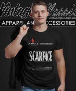 Scarface Tony Montana Logo T Shirt