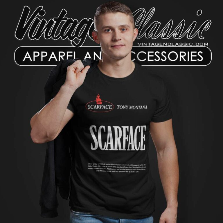 Scarface Tony Montana Logo T Shirt Scarface Tony Montana Logo T Shirt