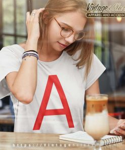 Scarlet Letter A Shirt Nancy Mace American Politician Women TShirt