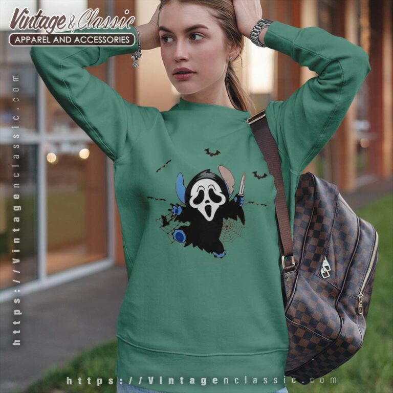 Scary Stitch Halloween Shirt Sweatshirt Scary Stitch Halloween Shirt Sweatshirt