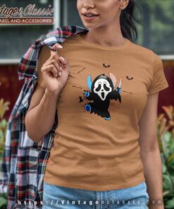 Scary Stitch Halloween Shirt 6 Scary Stitch Halloween Shirt Women TShirt