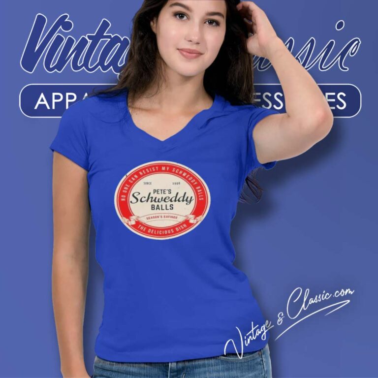 Schweddy Balls Shirt Petes The Delicious Dish V Neck TShirt Schweddy Balls Shirt Petes The Delicious Dish V Neck TShirt
