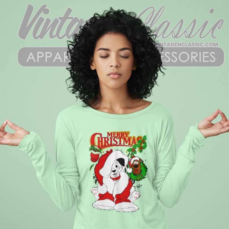 Scooby Doo Baby Yoda Star Wars Christmas Disney Long Sleeve Tee Scooby Doo Baby Yoda Star Wars Christmas Disney Long Sleeve Tee