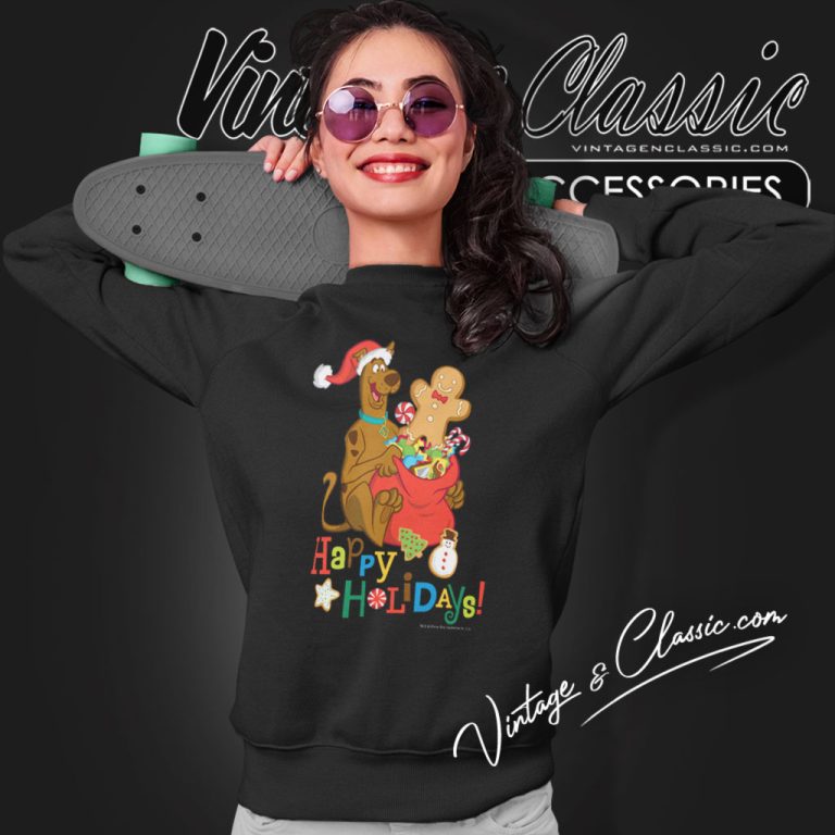 Scooby Doo Happy Holidays Sweatshirt Scooby Doo Happy Holidays Sweatshirt