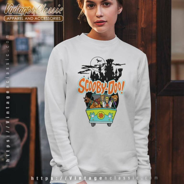 Scooby Doo Haunted Castle Sweatshirt Scooby Doo Haunted Castle Sweatshirt