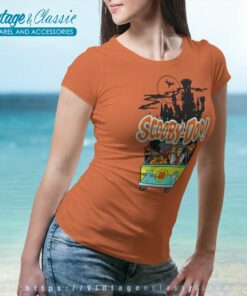 Scooby Doo Haunted Castle Women TShirt