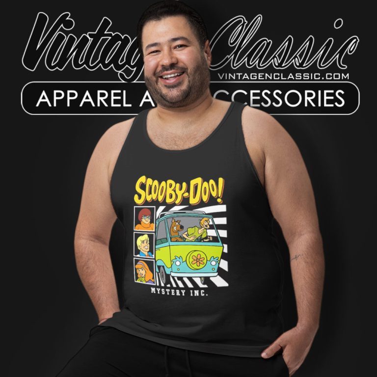 Scooby Doo Mystery Inc Tank Top Racerback Scooby Doo Mystery Inc Tank Top Racerback