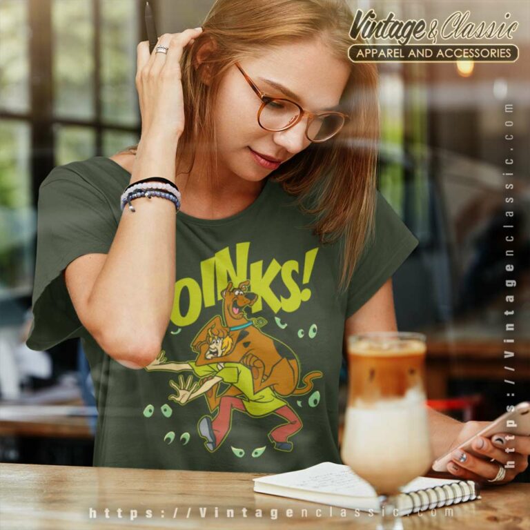 Scooby Doo Shaggy Zoinks Women TShirt Scooby Doo Shaggy Zoinks Women TShirt