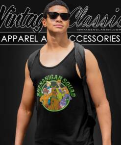 Scooby Doo Shenanigan Squad St Paddys Day Tank Top Racerback