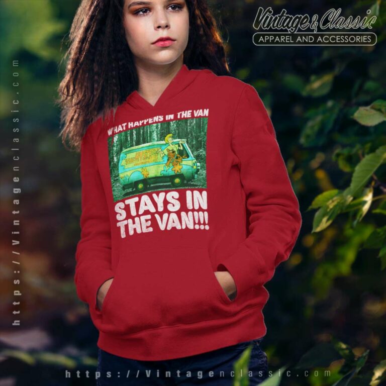Scooby Doo What Happens In The Van Stays In The Van Hoodie Scooby Doo What Happens In The Van Stays In The Van Hoodie