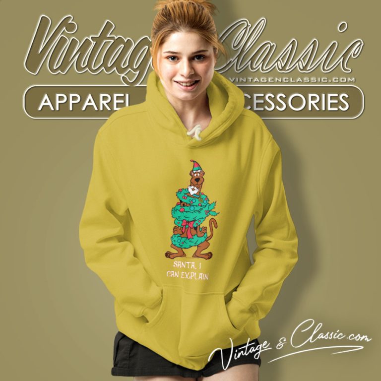 Scooby Doo Wrapped In Wreaths Hoodie Scooby Doo Wrapped In Wreaths Hoodie