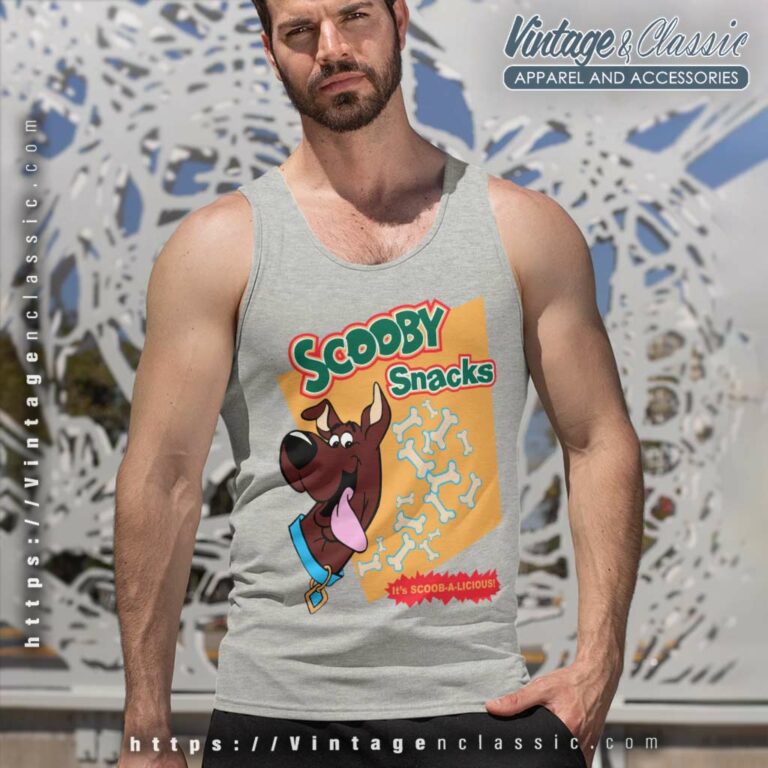 Scooby Snacks Scoob A Licious Tank Top Racerback Scooby Snacks Scoob A Licious Tank Top Racerback