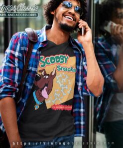 Scooby Snacks Scoob A Licious V Neck TShirt