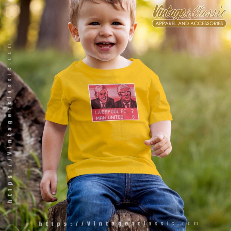 Scoreboard Liverpool 7 0 Man United Tshirt Kid Scoreboard Liverpool 7 0 Man United Tshirt Kid